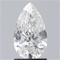 Natural Diamond 1.47 Carats, Pear with  Cut, G Color, SI2 Clarity and Certified by IGI