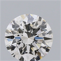 Natural Diamond 0.51 Carats, Round with Excellent Cut, I Color, VS1 Clarity and Certified by GIA