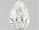 Natural Diamond 0.90 Carats, Pear with  Cut, G Color, VVS1 Clarity and Certified by GIA