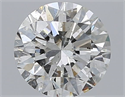 Natural Diamond 2.00 Carats, Round with Very Good Cut, H Color, SI2 Clarity and Certified by GIA