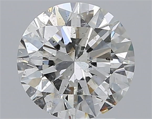 Picture of Natural Diamond 2.00 Carats, Round with Very Good Cut, H Color, SI2 Clarity and Certified by GIA