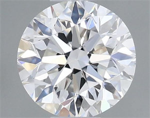 Picture of Natural Diamond 0.40 Carats, Round with Very Good Cut, E Color, VVS2 Clarity and Certified by GIA