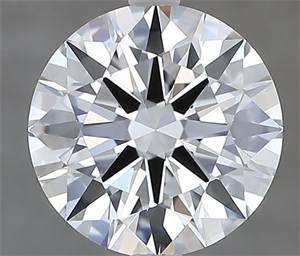 Picture of Natural Diamond 1.53 Carats, Round with Excellent Cut, G Color, VVS1 Clarity and Certified by GIA