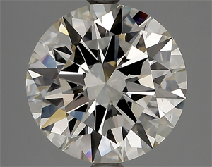 Picture of Natural Diamond 3.09 Carats, Round with Excellent Cut, J Color, VS1 Clarity and Certified by GIA