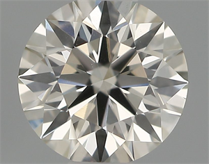 Picture of Natural Diamond 0.42 Carats, Round with Excellent Cut, I Color, VS2 Clarity and Certified by IGI