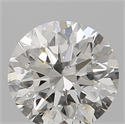 Natural Diamond 0.50 Carats, Round with Very Good Cut, I Color, SI2 Clarity and Certified by GIA