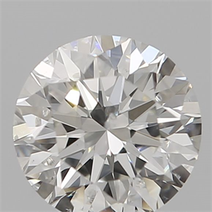 Picture of Natural Diamond 0.50 Carats, Round with Very Good Cut, I Color, SI2 Clarity and Certified by GIA