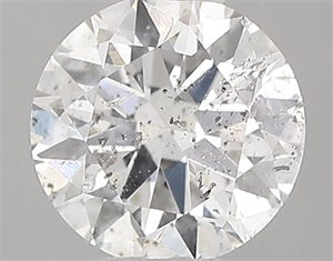 Picture of Natural Diamond 0.50 Carats, Round with Excellent Cut, E Color, SI2 Clarity and Certified by IGI