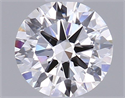 Natural Diamond 0.40 Carats, Round with Very Good Cut, F Color, VS2 Clarity and Certified by GIA