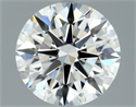 Natural Diamond 1.54 Carats, Round with Excellent Cut, G Color, VS1 Clarity and Certified by GIA