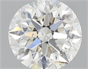 Natural Diamond 0.40 Carats, Round with Very Good Cut, I Color, SI1 Clarity and Certified by GIA