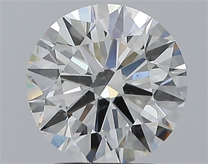 Picture of Natural Diamond 1.90 Carats, Round with Excellent Cut, I Color, SI2 Clarity and Certified by GIA