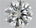 Natural Diamond 1.50 Carats, Round with Excellent Cut, H Color, VVS1 Clarity and Certified by GIA