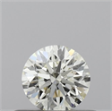 Natural Diamond 0.40 Carats, Round with Excellent Cut, I Color, VS1 Clarity and Certified by IGI