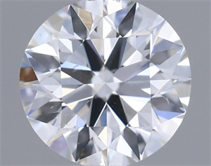 Picture of Natural Diamond 0.41 Carats, Round with Excellent Cut, F Color, SI2 Clarity and Certified by GIA