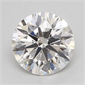 Natural Diamond 0.43 Carats, Round with Excellent Cut, H Color, VS1 Clarity and Certified by GIA