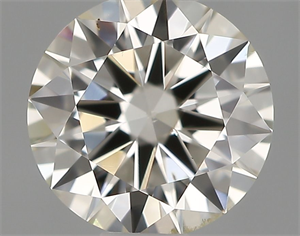 Picture of Natural Diamond 0.50 Carats, Round with Excellent Cut, I Color, VS2 Clarity and Certified by IGI