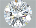 Natural Diamond 2.21 Carats, Round with Excellent Cut, D Color, VVS1 Clarity and Certified by GIA