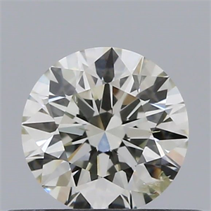 Picture of Natural Diamond 0.40 Carats, Round with Excellent Cut, I Color, SI2 Clarity and Certified by IGI