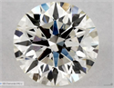 Natural Diamond 0.50 Carats, Round with Excellent Cut, J Color, SI2 Clarity and Certified by GIA