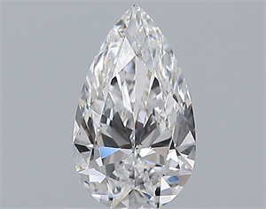 Picture of Natural Diamond 0.70 Carats, Pear with  Cut, D Color, VS2 Clarity and Certified by GIA