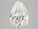 Natural Diamond 2.08 Carats, Pear with  Cut, F Color, VVS2 Clarity and Certified by GIA