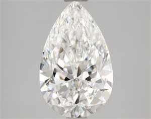 Picture of Natural Diamond 2.08 Carats, Pear with  Cut, F Color, VVS2 Clarity and Certified by GIA