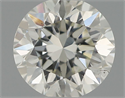 Natural Diamond 0.49 Carats, Round with Very Good Cut, I Color, VS2 Clarity and Certified by IGI