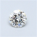 Natural Diamond 0.40 Carats, Round with Very Good Cut, I Color, VS1 Clarity and Certified by GIA