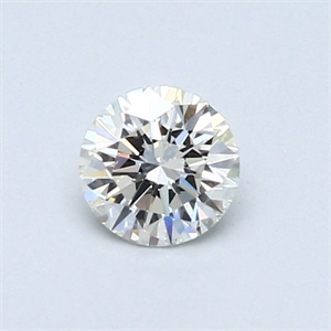 Picture of Natural Diamond 0.40 Carats, Round with Very Good Cut, I Color, VS1 Clarity and Certified by GIA