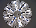 Natural Diamond 3.82 Carats, Round with Excellent Cut, D Color, SI2 Clarity and Certified by GIA