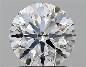 Picture of Natural Diamond 1.50 Carats, Round with Excellent Cut, G Color, SI1 Clarity and Certified by GIA