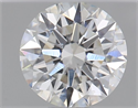 Natural Diamond 0.42 Carats, Round with Excellent Cut, G Color, VS2 Clarity and Certified by GIA