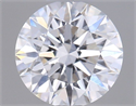 Natural Diamond 0.41 Carats, Round with Excellent Cut, E Color, VS2 Clarity and Certified by GIA