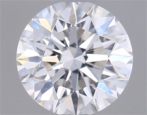 Picture of Natural Diamond 0.41 Carats, Round with Excellent Cut, E Color, VS2 Clarity and Certified by GIA