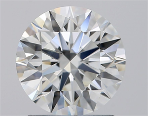 Picture of Natural Diamond 1.51 Carats, Round with Excellent Cut, E Color, VS2 Clarity and Certified by GIA