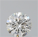 Natural Diamond 0.50 Carats, Round with Excellent Cut, I Color, SI2 Clarity and Certified by GIA