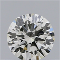 Natural Diamond 0.40 Carats, Round with Excellent Cut, G Color, SI1 Clarity and Certified by IGI