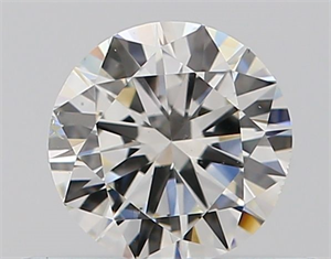 Picture of Natural Diamond 0.40 Carats, Round with Very Good Cut, E Color, SI1 Clarity and Certified by GIA