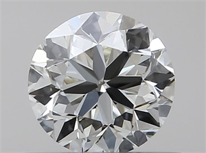 Picture of Natural Diamond 0.40 Carats, Round with Very Good Cut, K Color, VVS2 Clarity and Certified by GIA