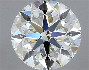 Picture of Natural Diamond 0.40 Carats, Round with Very Good Cut, K Color, VS2 Clarity and Certified by GIA