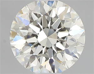 Picture of Natural Diamond 0.40 Carats, Round with Excellent Cut, K Color, IF Clarity and Certified by GIA