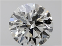 Natural Diamond 0.40 Carats, Round with Excellent Cut, K Color, VVS2 Clarity and Certified by GIA