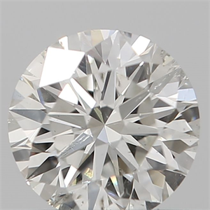 Picture of Natural Diamond 0.44 Carats, Round with Excellent Cut, I Color, I1 Clarity and Certified by GIA