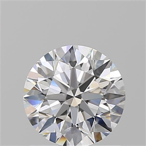 Picture of Natural Diamond 1.09 Carats, Round with Excellent Cut, D Color, IF Clarity and Certified by GIA