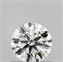 Natural Diamond 0.40 Carats, Round with Excellent Cut, I Color, VVS2 Clarity and Certified by IGI