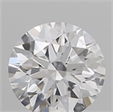 Natural Diamond 0.51 Carats, Round with Excellent Cut, D Color, I1 Clarity and Certified by GIA