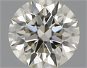 Natural Diamond 0.40 Carats, Round with Excellent Cut, I Color, VS2 Clarity and Certified by IGI