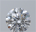 Natural Diamond 0.41 Carats, Round with Excellent Cut, D Color, VS2 Clarity and Certified by GIA