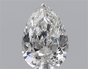 Picture of Natural Diamond 0.50 Carats, Pear with  Cut, G Color, VS2 Clarity and Certified by GIA